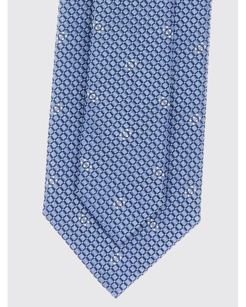 Corbata Hombre Brioni de hombre de color Blue