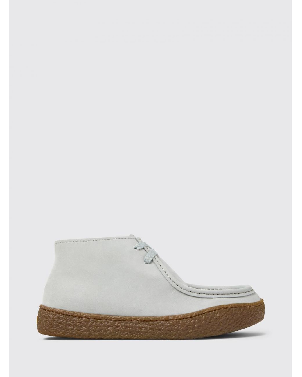 Camper White Peu Terreno Suede Chukka Boots