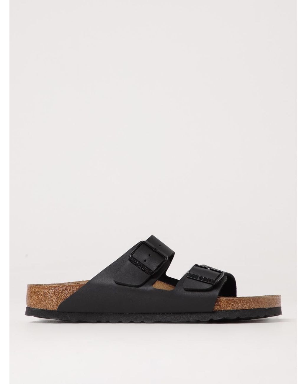 Birkenstock Black Arizona Birko-Flor Sandals for men