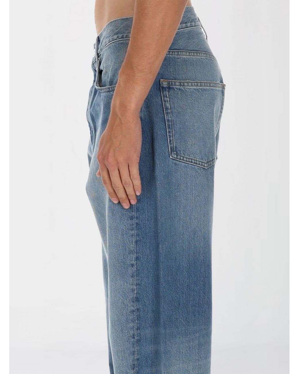 sunflower Blue Cotton Jeans for men
