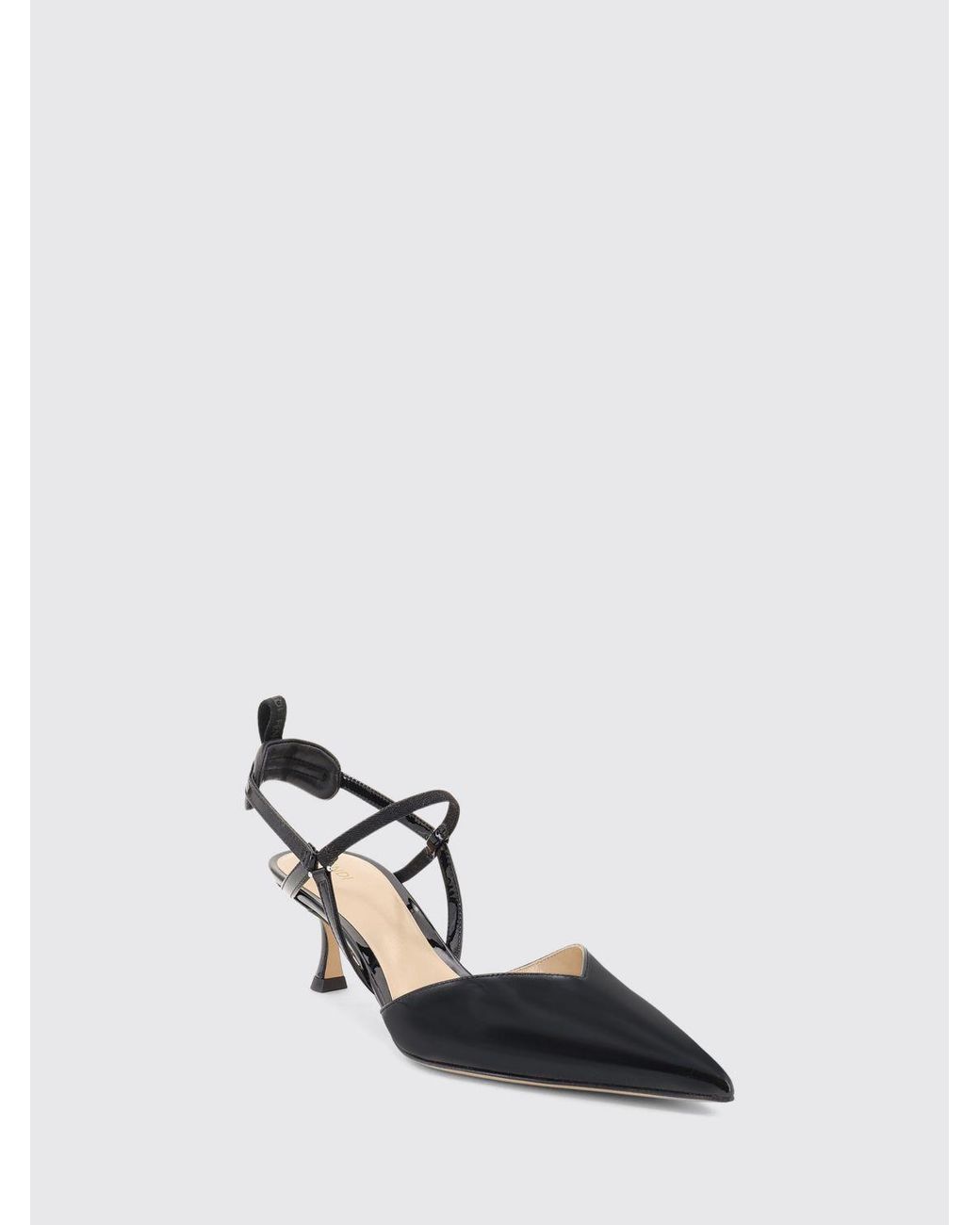 Fendi Black Very Colibrì Slingback Pumps