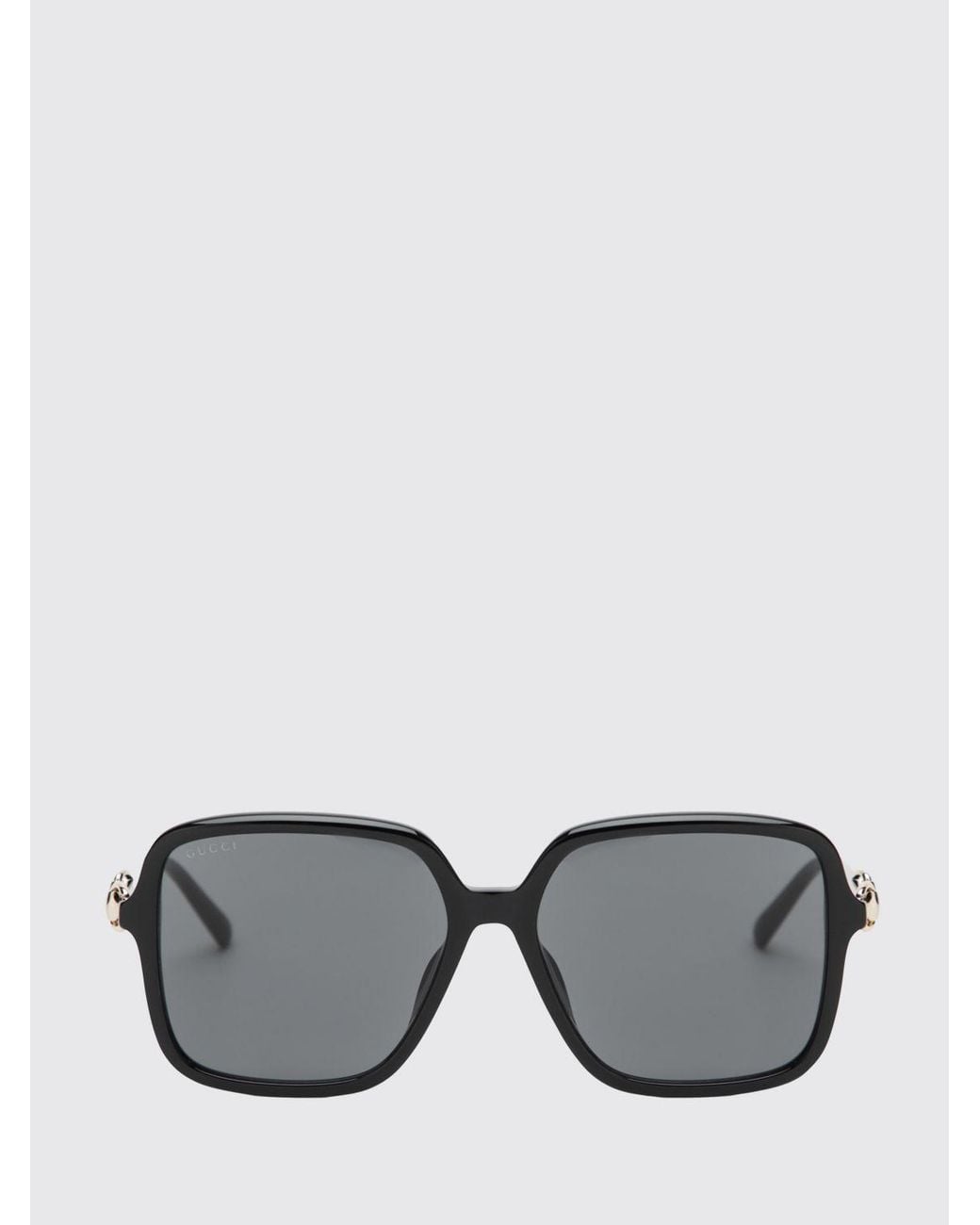 Gucci Gray Classic Cat-Eye Sunglasses