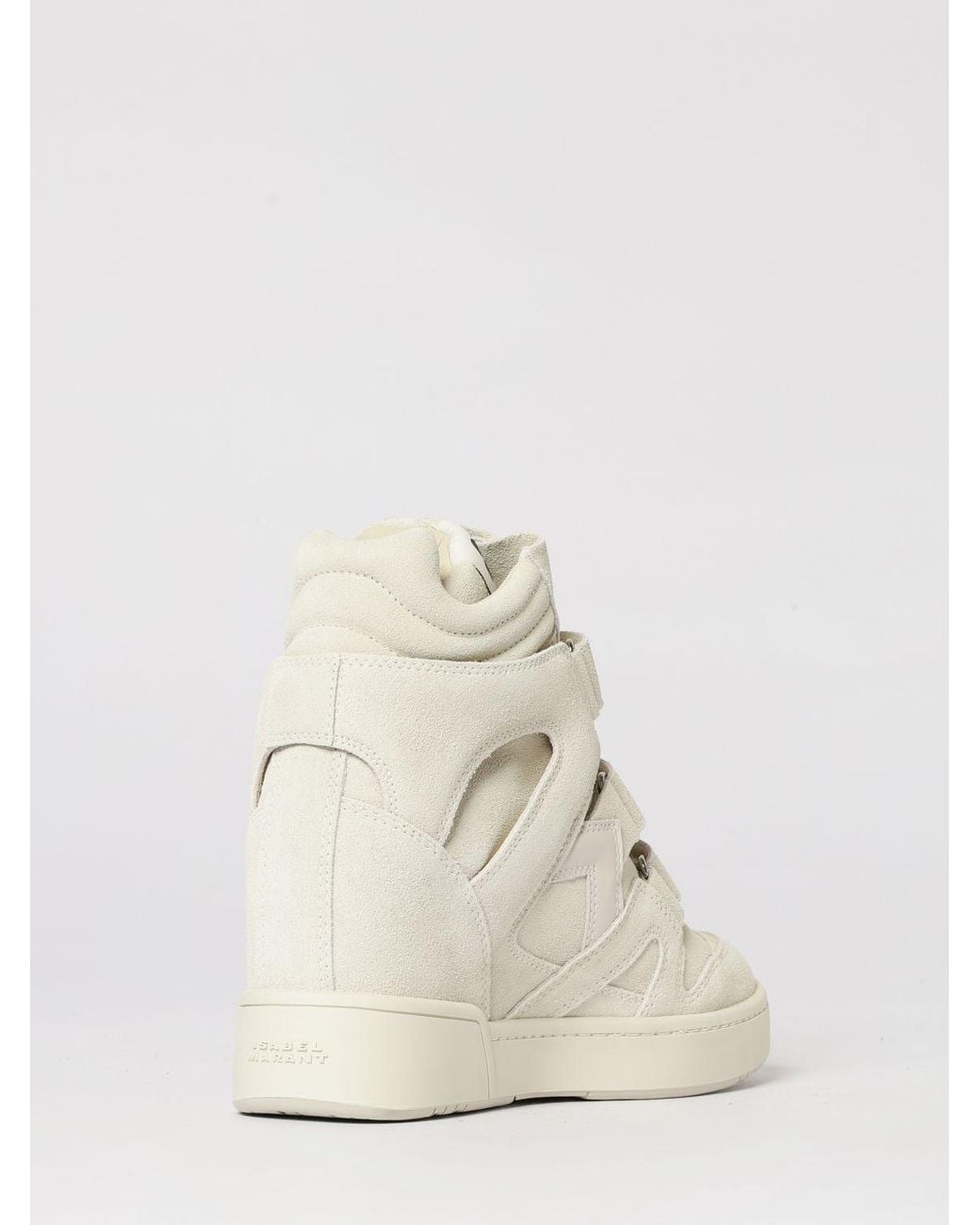 Isabel Marant Natural Im3 Suede Sneakers