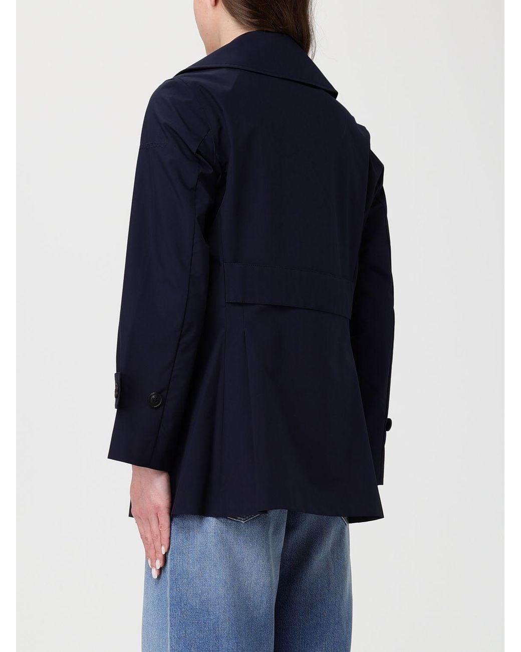 Trench-Coat Sofi À Double Boutonnage Save The Duck en coloris Blue