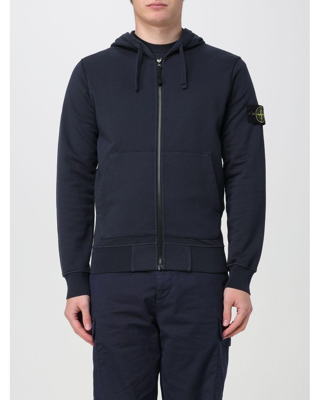 Stone Island Sweatshirt in Blue for Men Lyst UK