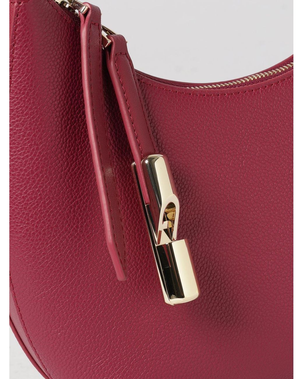 Furla Pink Hobo Bag