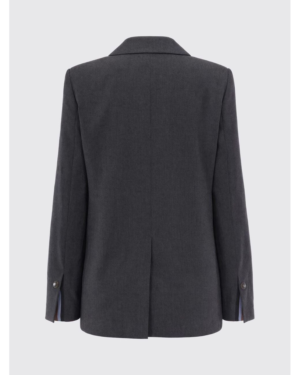 Liu Jo Black Single-Breasted One-Button Blazer