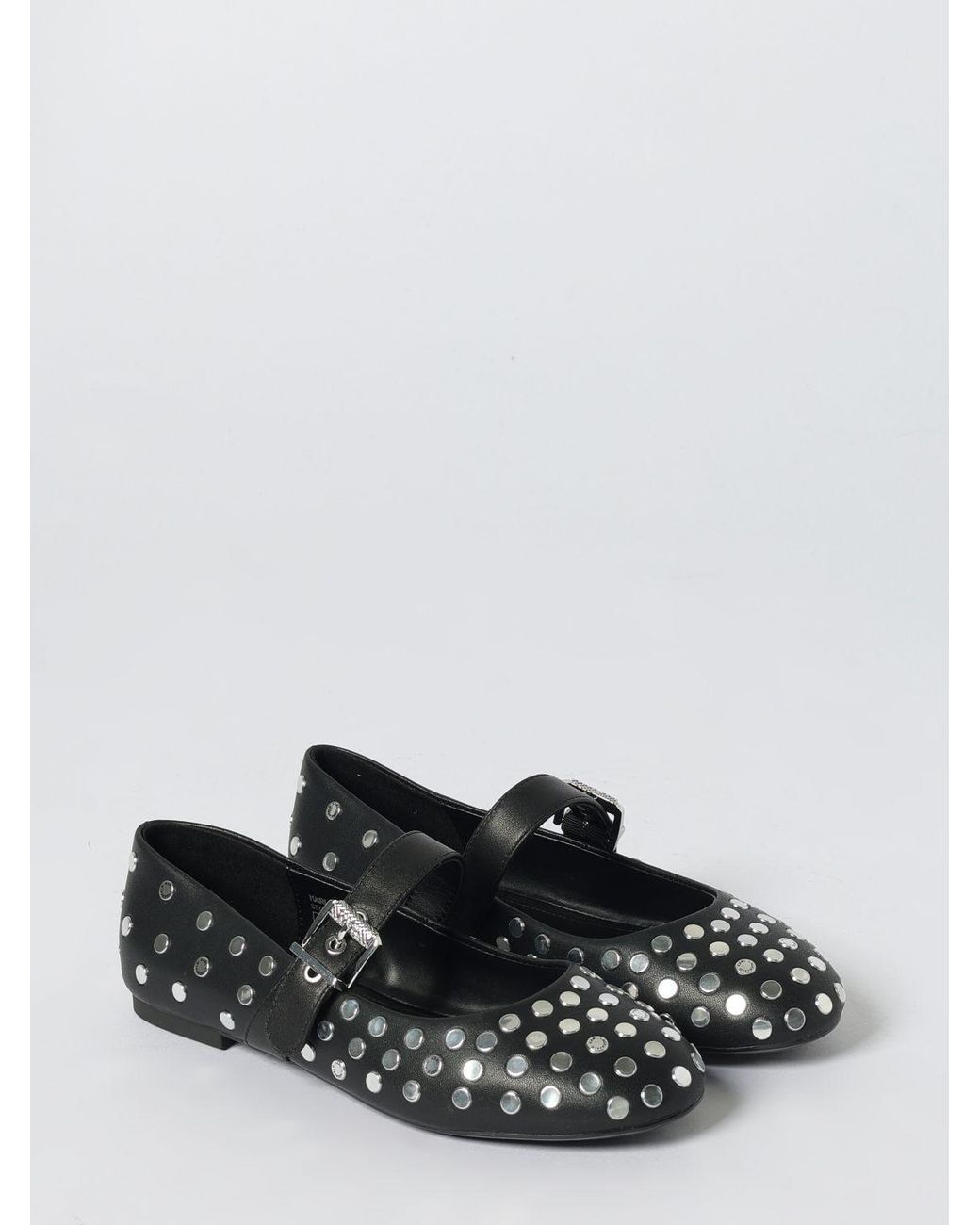 Karl Lagerfeld White Ballet Pumps