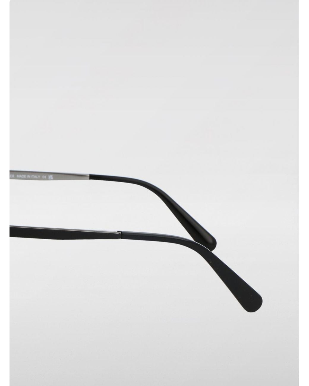 Moncler White Optical Frames
