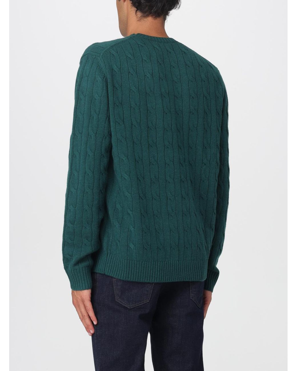 Mc2 Saint Barth Green Sweater for men