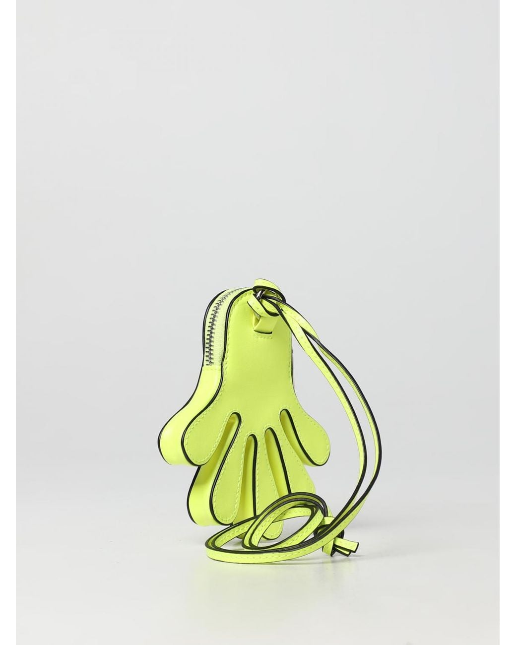 MSGM Yellow Purse In Synthetic Leather for men