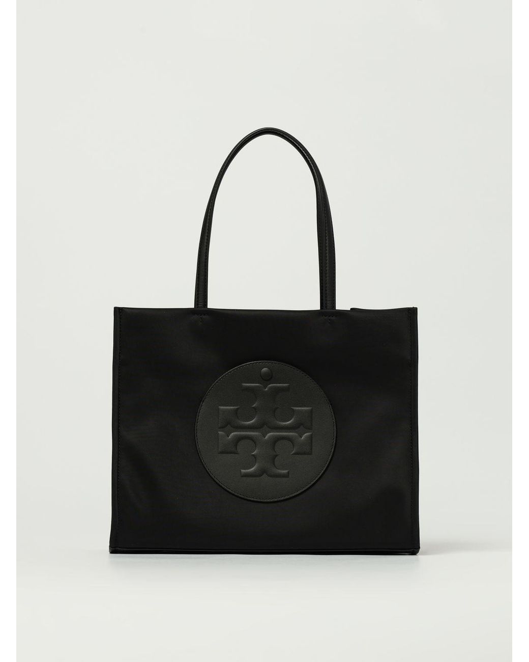 Tory Burch Black Ella Recycled Nylon And Bio-Based Pu Bag
