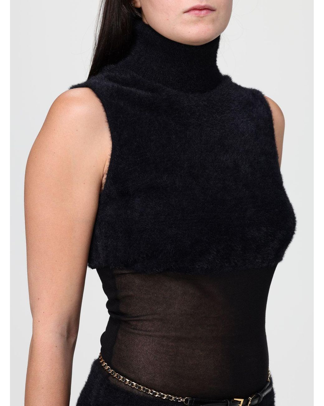 Elisabetta Franchi Black Dress