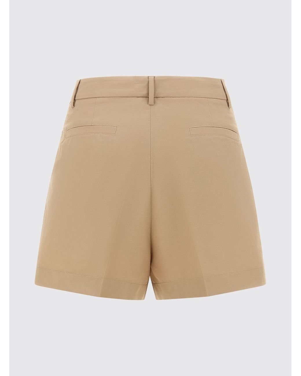 Fabiana Filippi Natural Cotton Blend Shorts