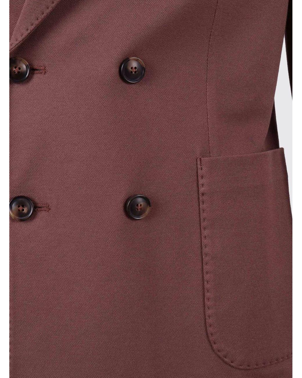 Circolo 1901 Red Double Breasted Blazer for men