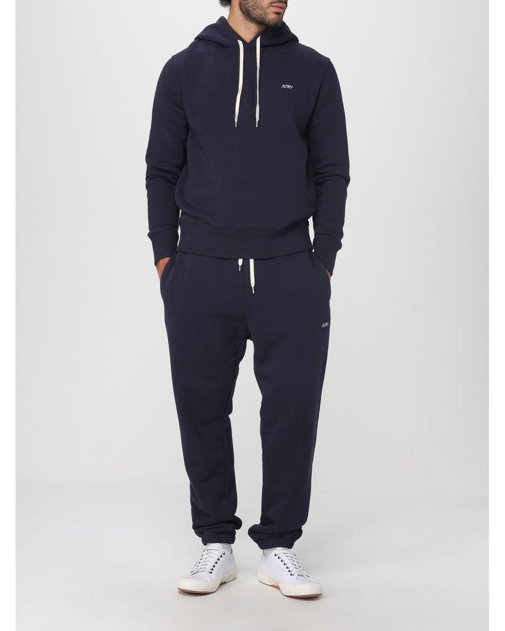 Autry Blue Sweatshirt for men