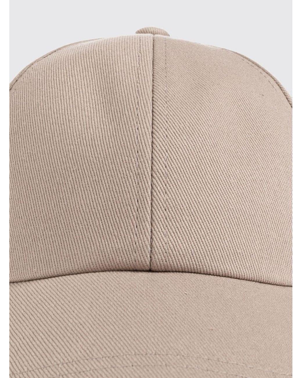 Paul Smith Natural Cotton Baseball Cap With Adjustable Strap for men