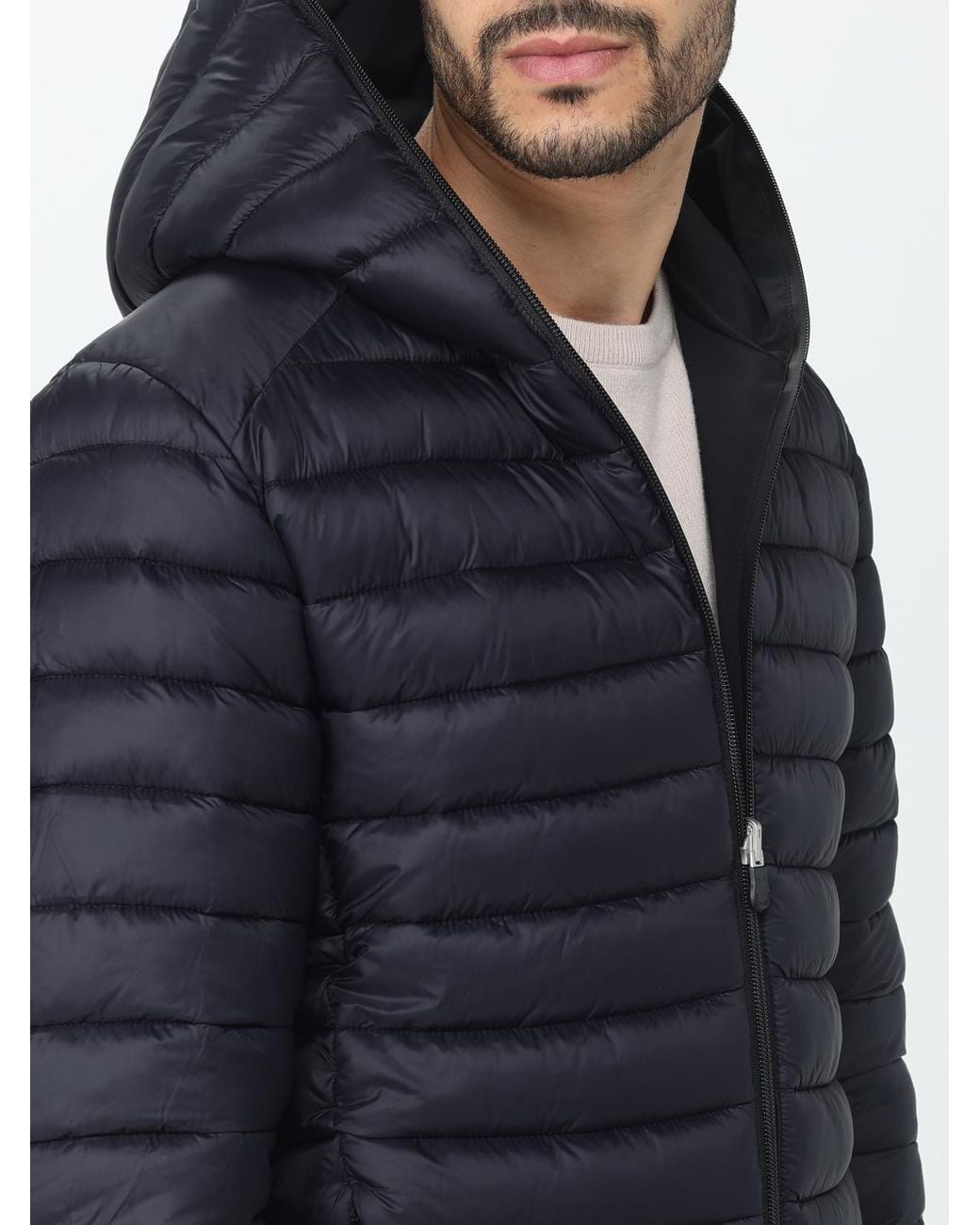 Save The Duck Blue Jacket for men
