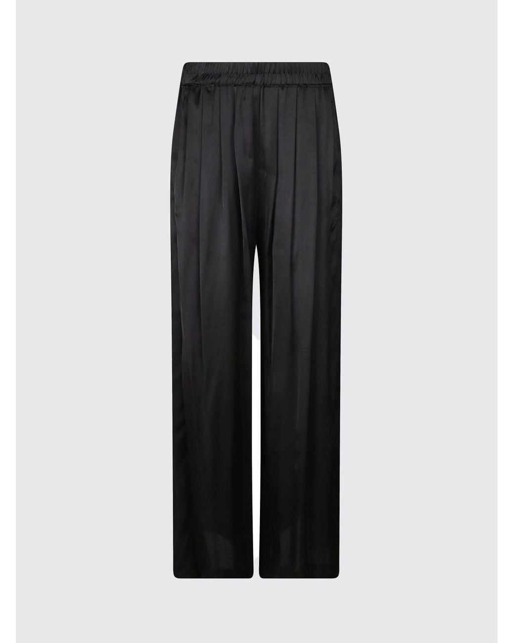 Isabel Marant Blue Nolia High-Waisted Wide-Leg Viscose Palazzo Trousers