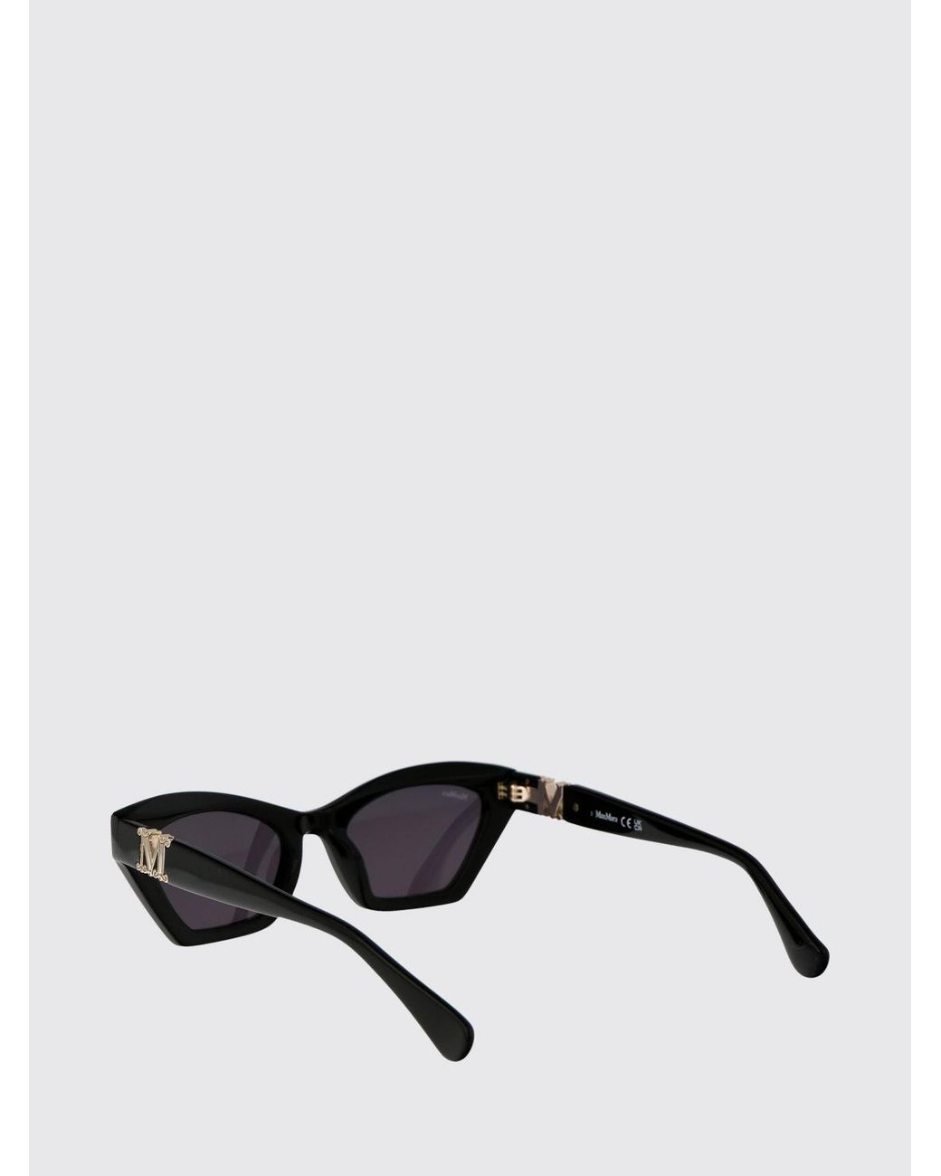 Max Mara White Acetate Sunglasses