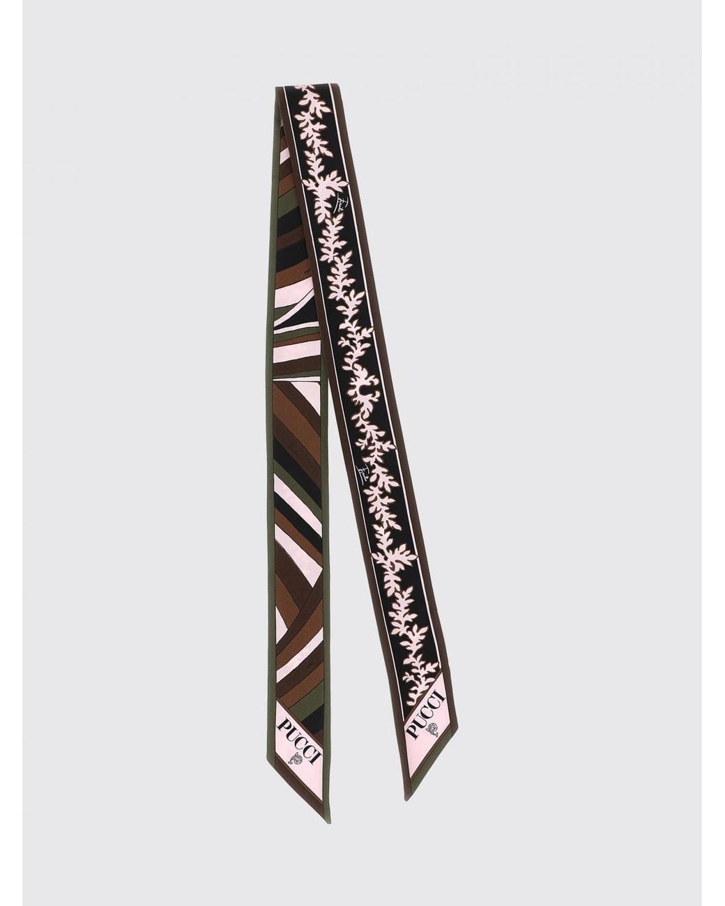 Emilio Pucci White Neck Scarf