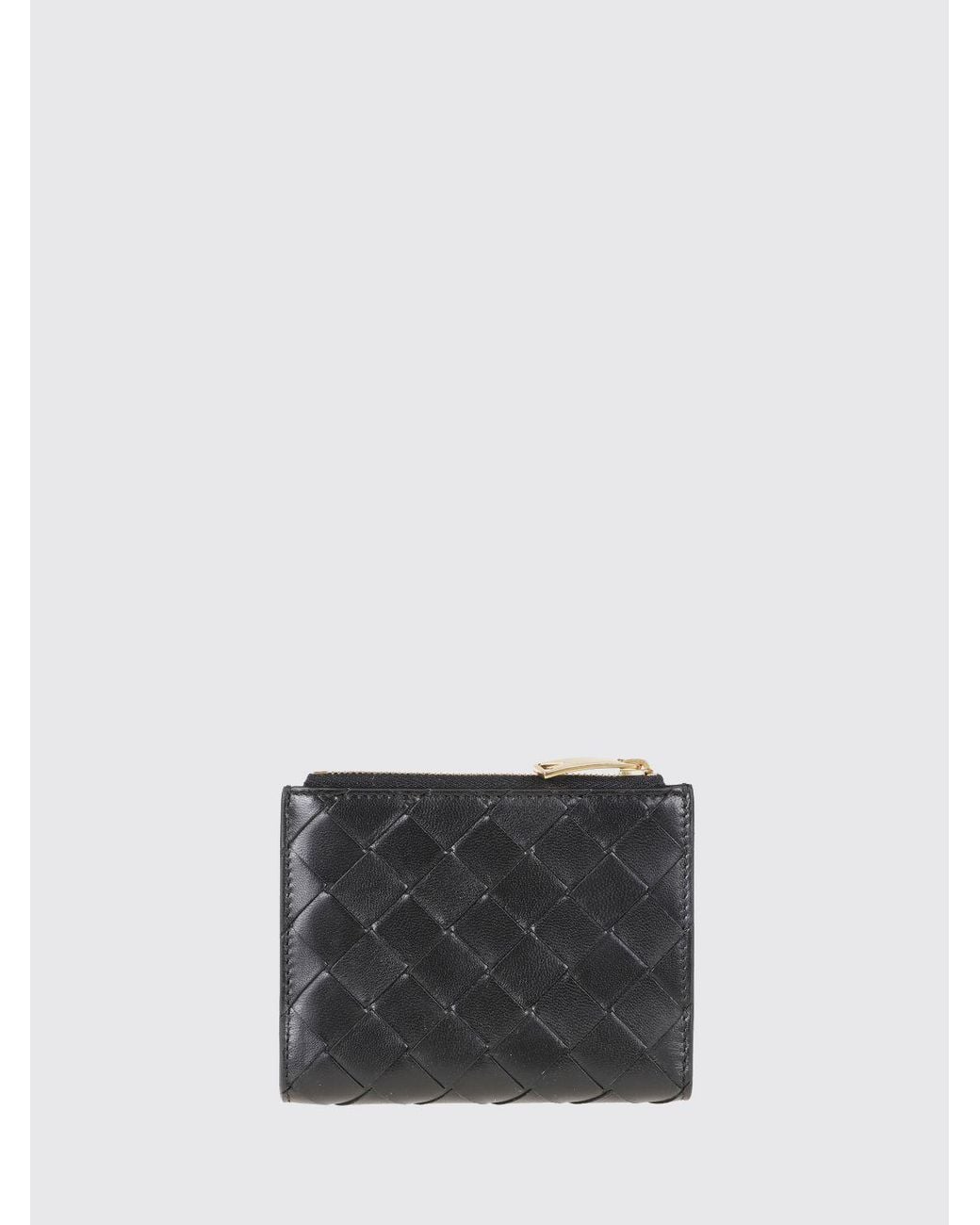 Bottega Veneta Red Intrecciato Calfskin Bifold Wallet