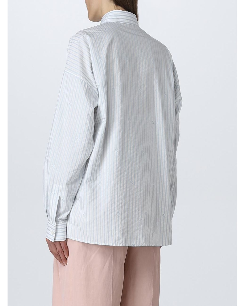 Stella McCartney White Shirt In Cotton