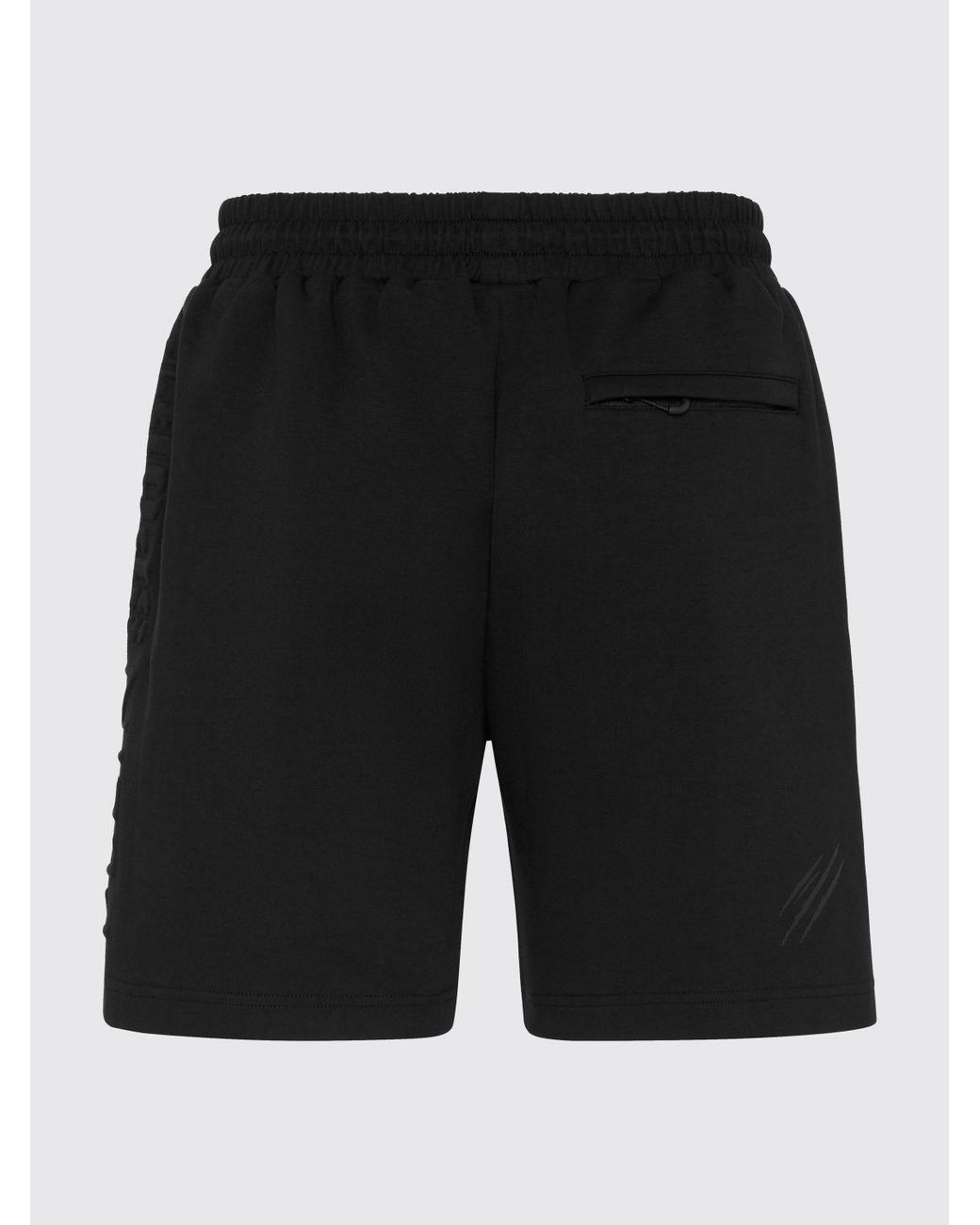 Philipp Plein Black Shorts for men