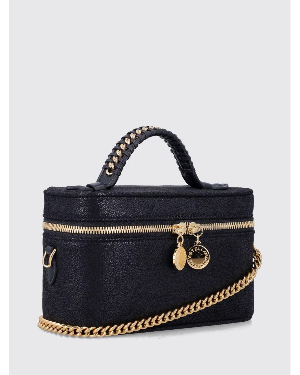Stella McCartney Blue Falabella Vanity Mini Bag