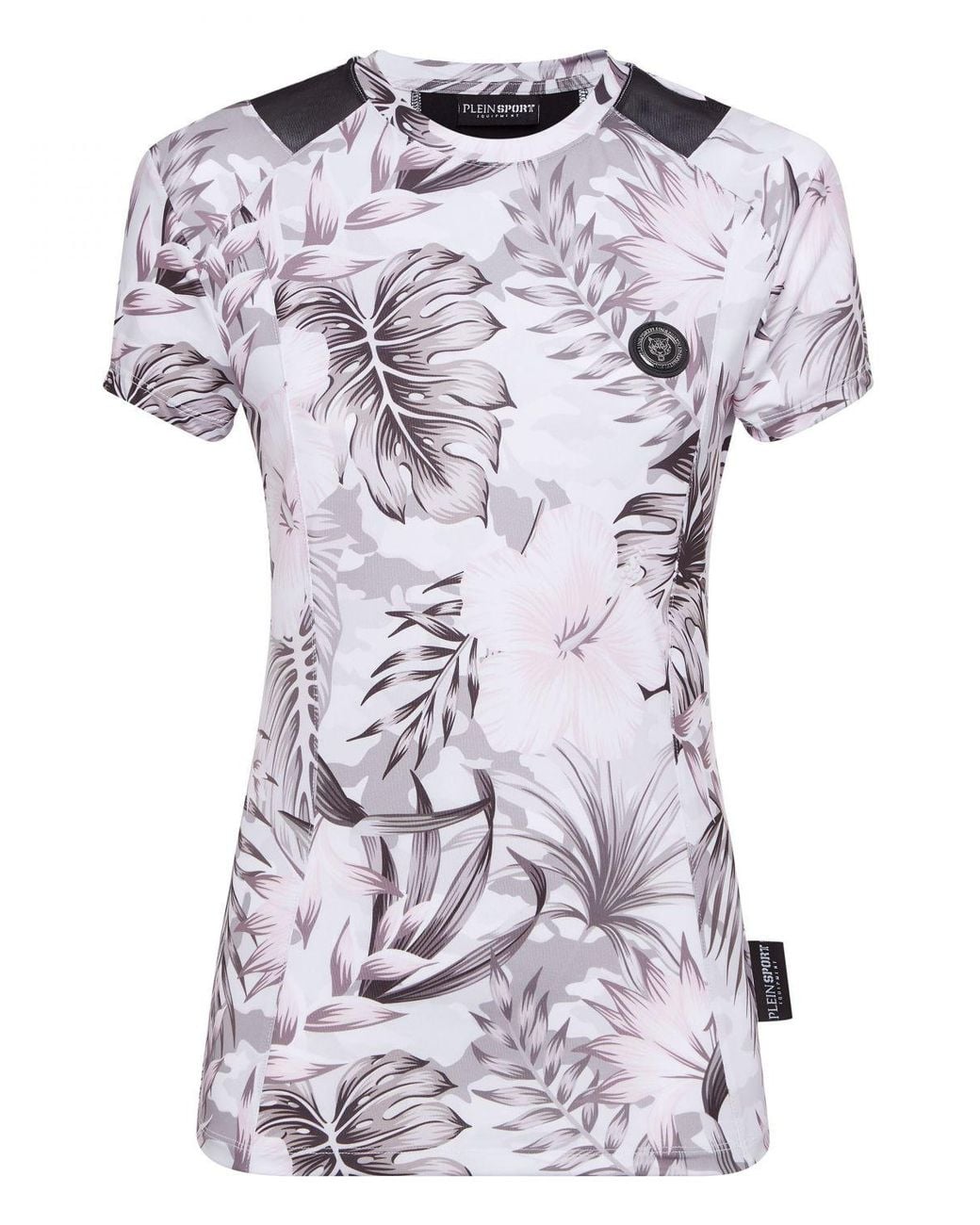 Philipp Plein Multicolor T-Shirt Round Neck Ss