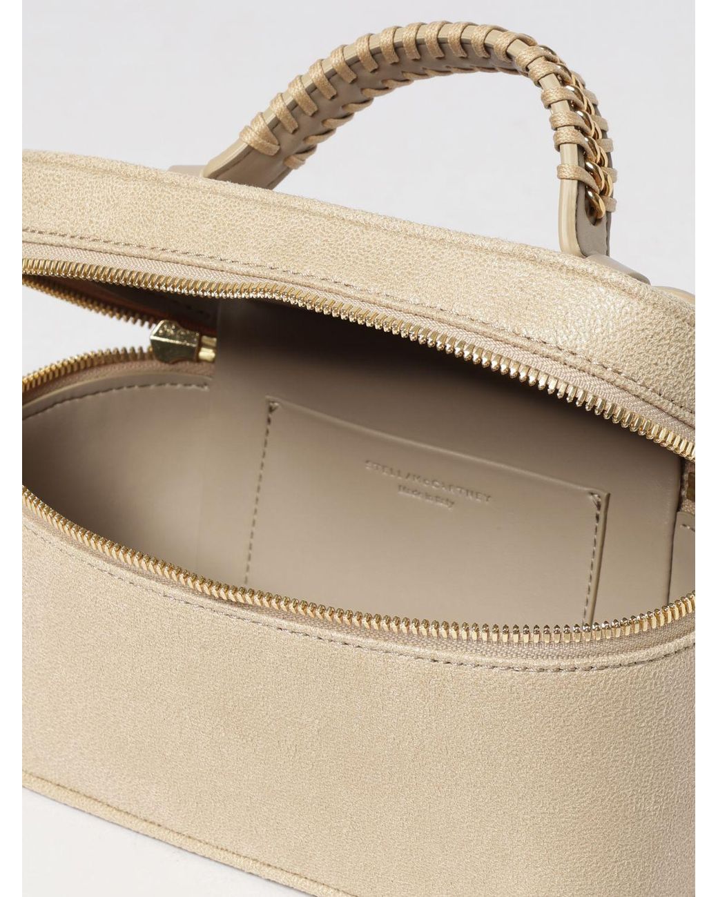 Stella McCartney Natural Falabella Vanity Mini Bag