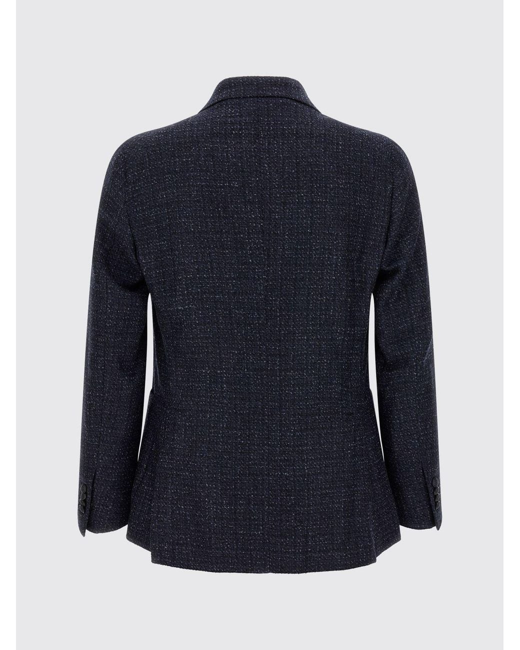 Tagliatore Blue Double-Breasted Blazer for men