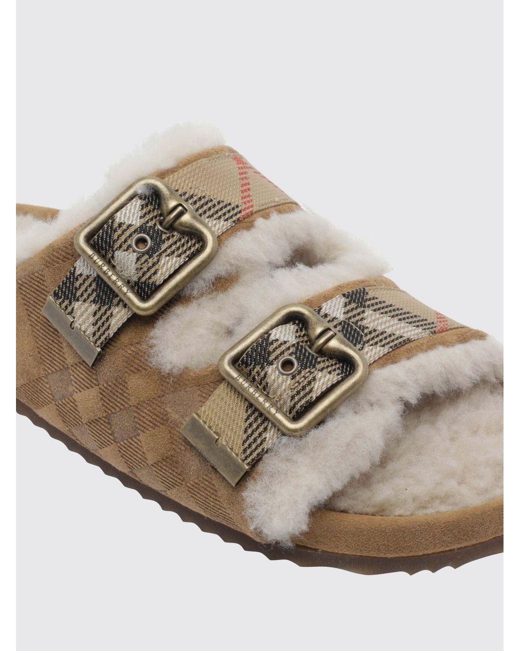 Burberry Natural Urchin Sandals