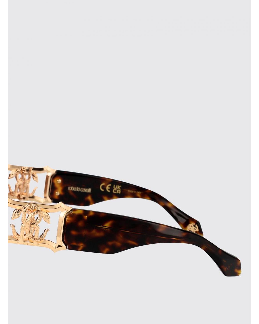 Roberto Cavalli Brown Havana Sunglasses Tortoise Shell for men