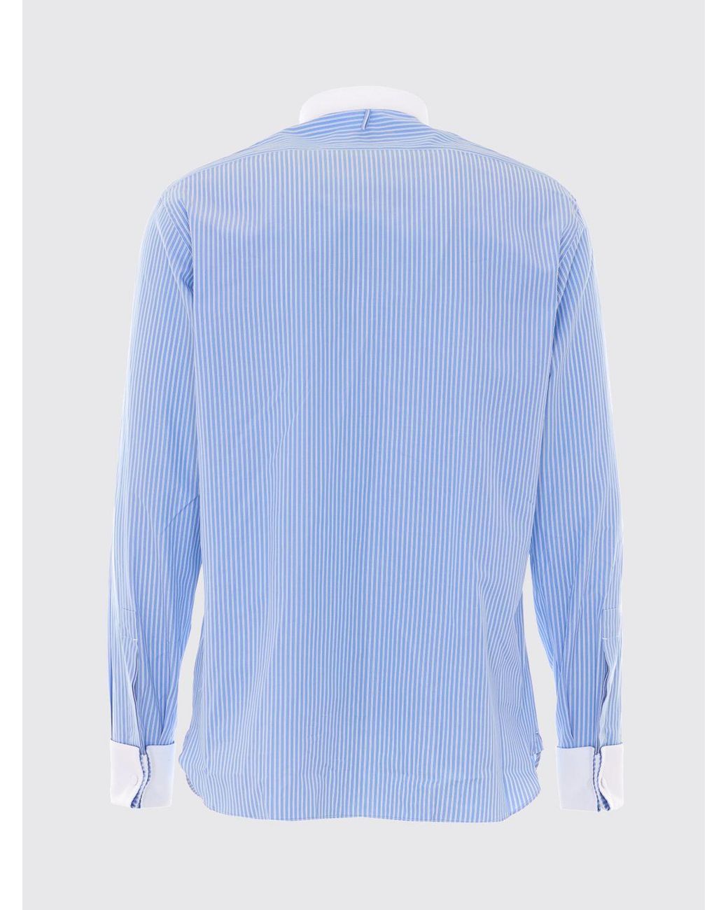 Camicia A Righe di Tom Ford in Blue da Uomo