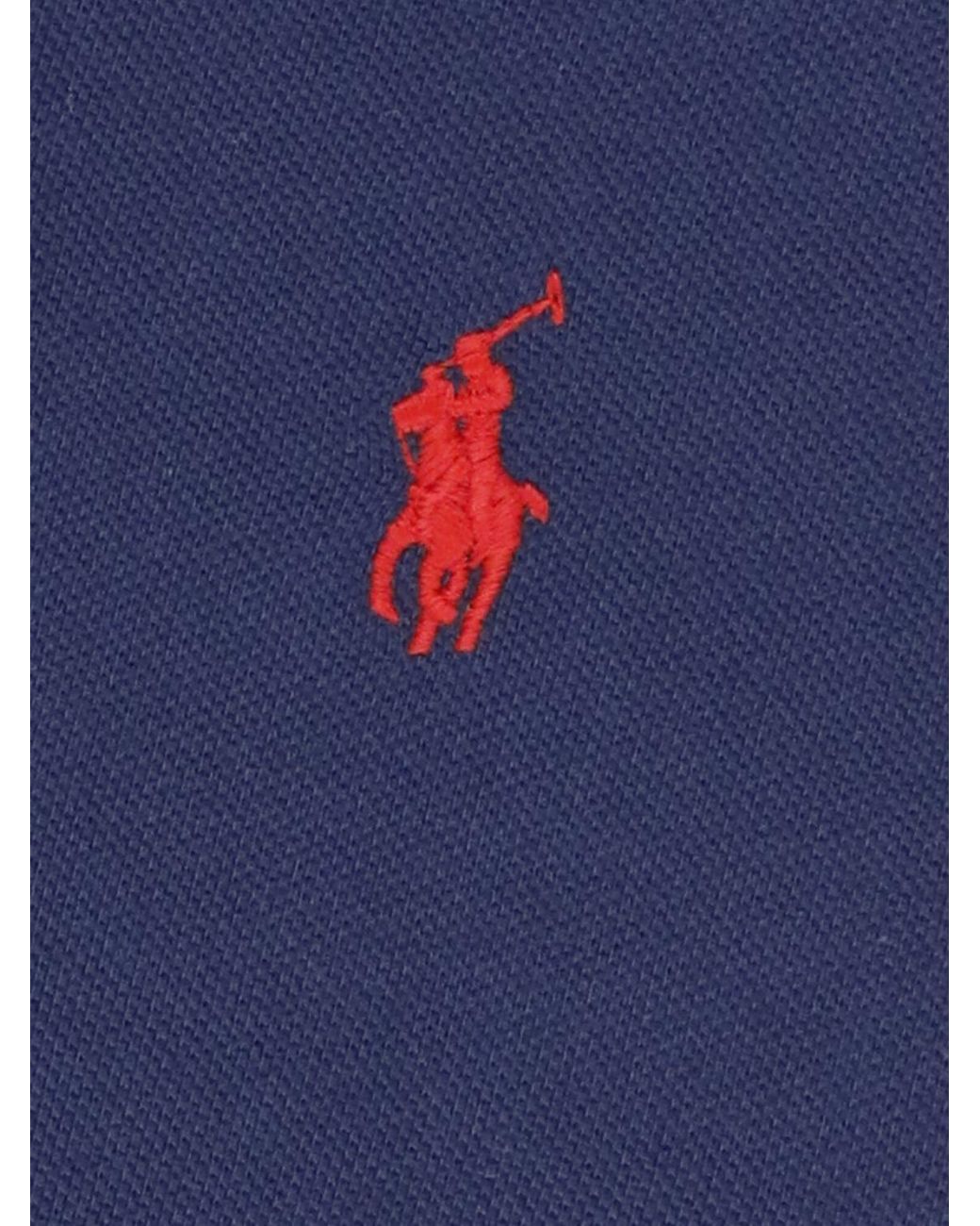 Polo Ralph Lauren Blue Polo Shirt for men