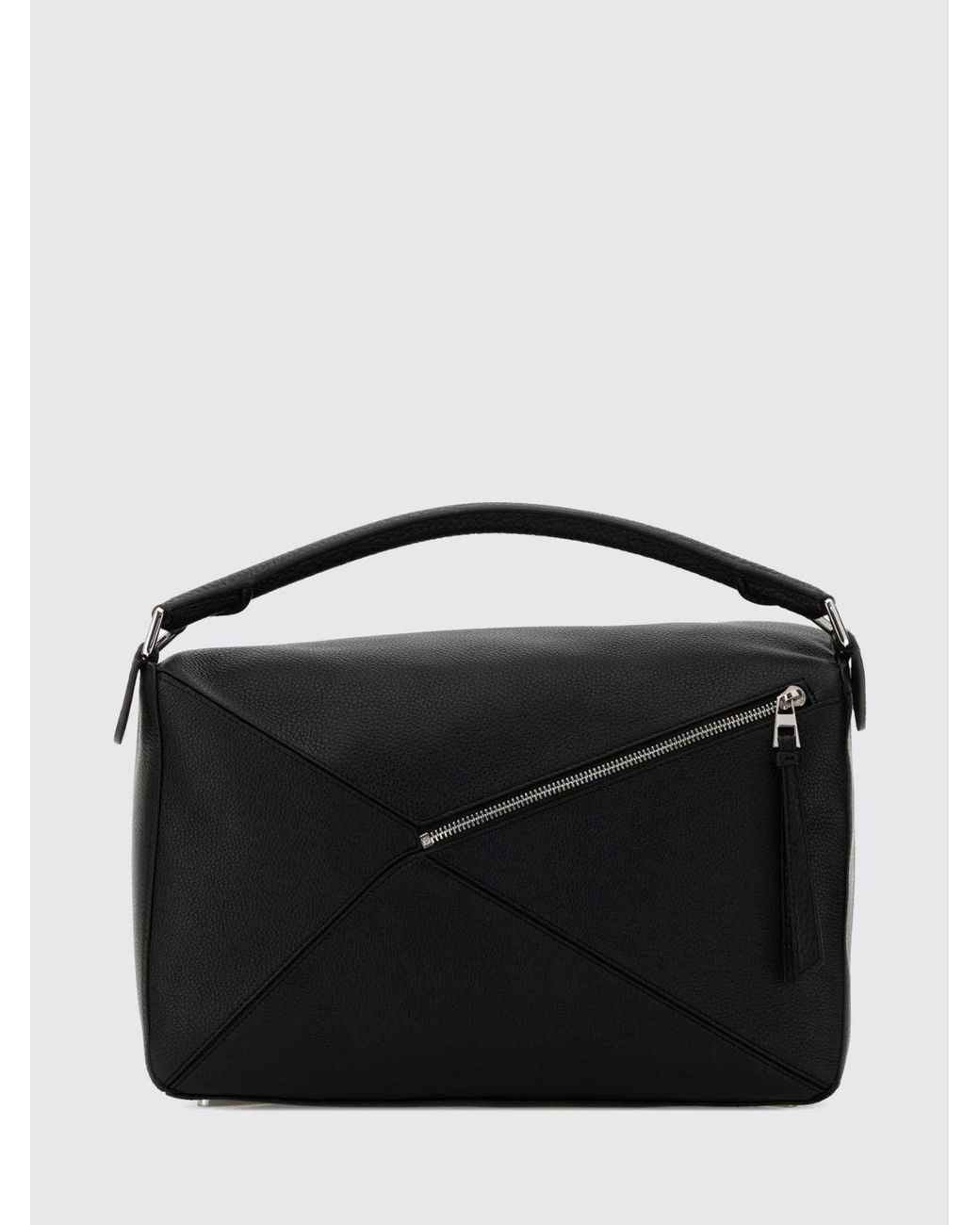 Loewe Black Large Puzzle Bag for men