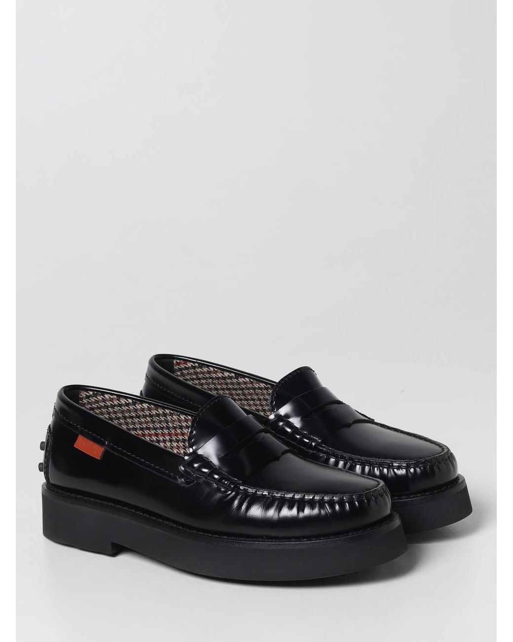 Tod's Black Loafers