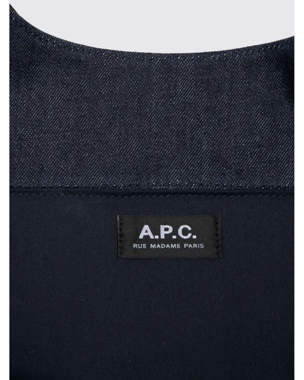 Borsa Ninon Tote di A.P.C. in Blue