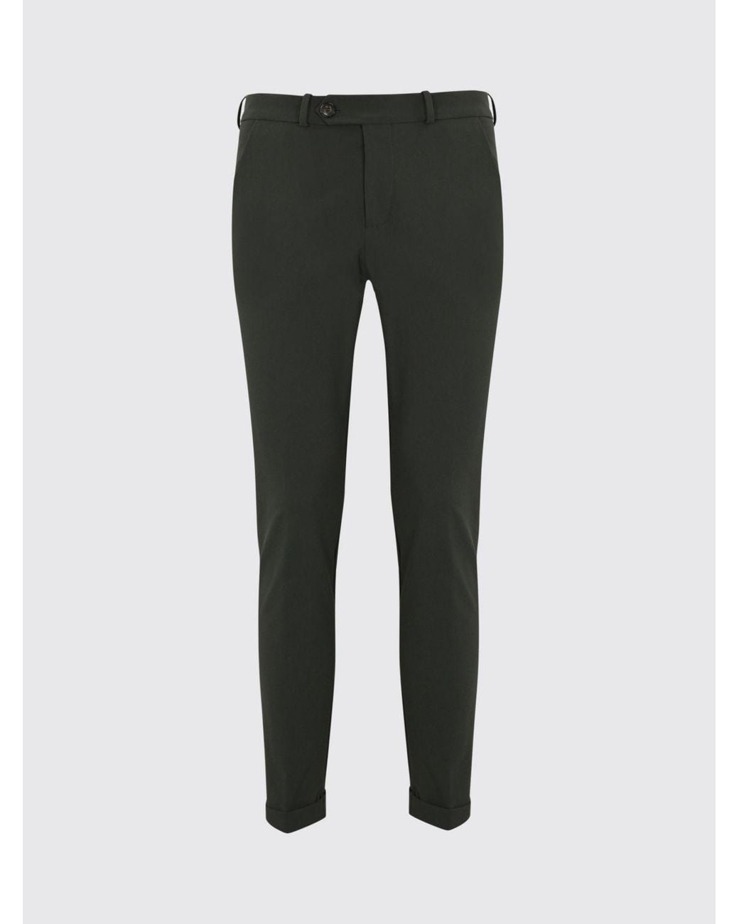 Rrd Gray Surflex Winter Slim Fit Chino Trousers for men