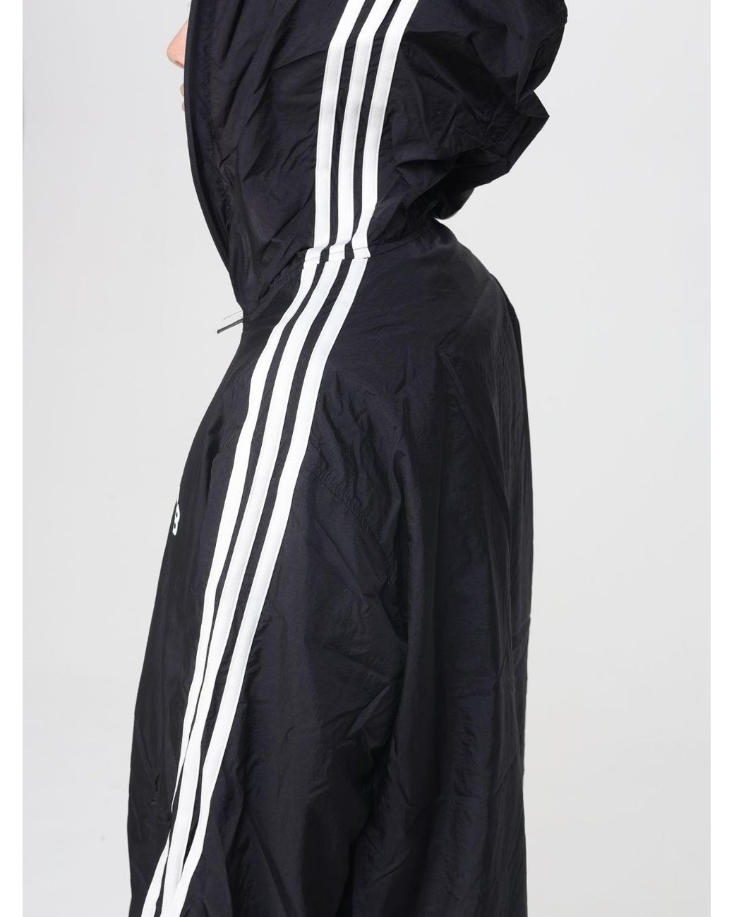 Y-3 Blue Nylon Wired 3 Stripes Track Jacket for men