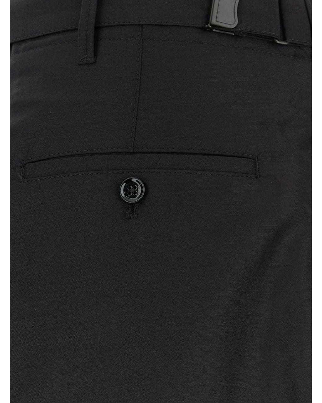 Lemaire Black Pants for men