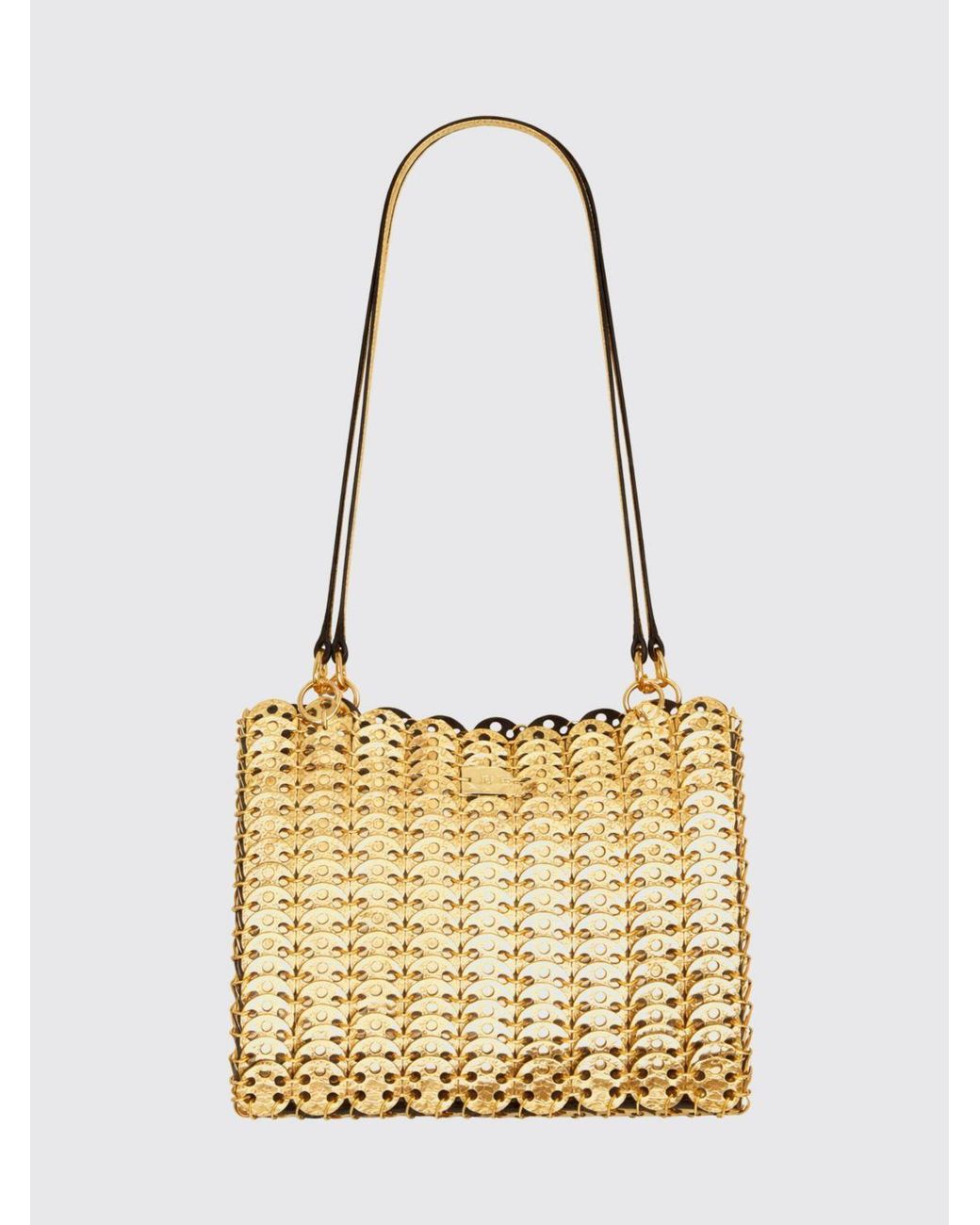 Rabanne White 1969 Flip Leather Bag