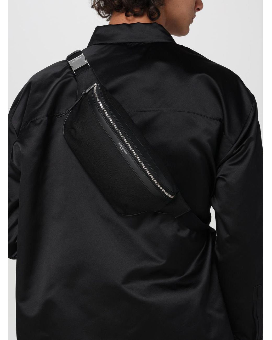 Marsupio di Saint Laurent in Black da Uomo