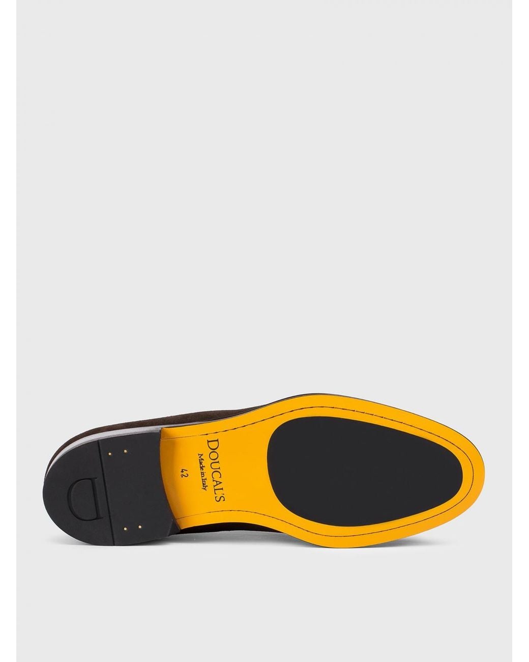 Doucal's Multicolor Suede Loafers With Tassels for men