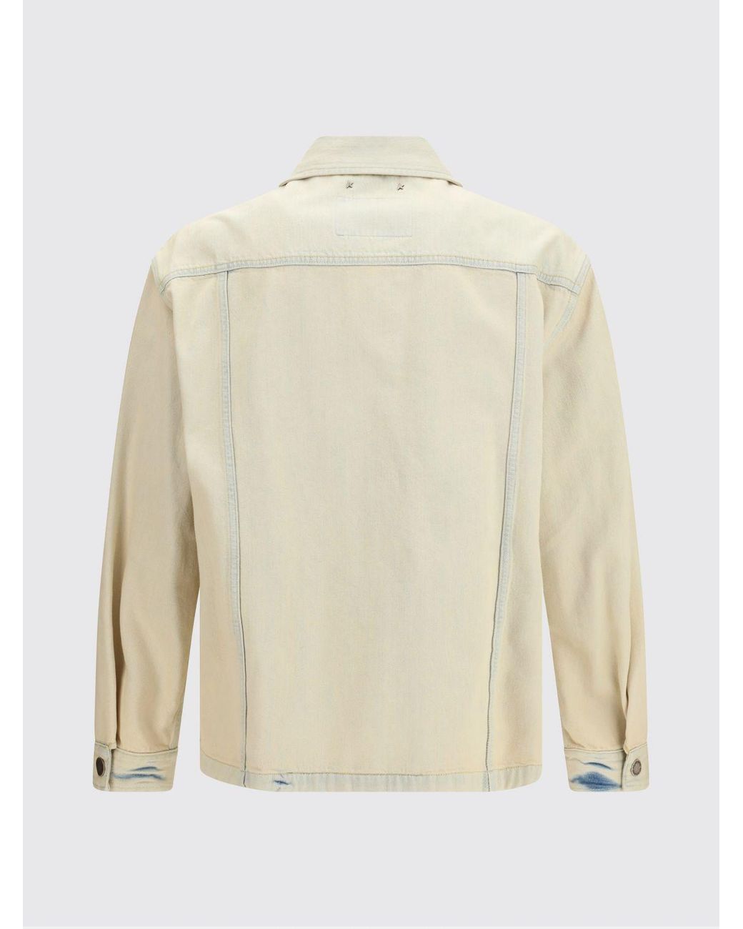 Golden Goose Deluxe Brand Natural Journey Denim Jacket for men