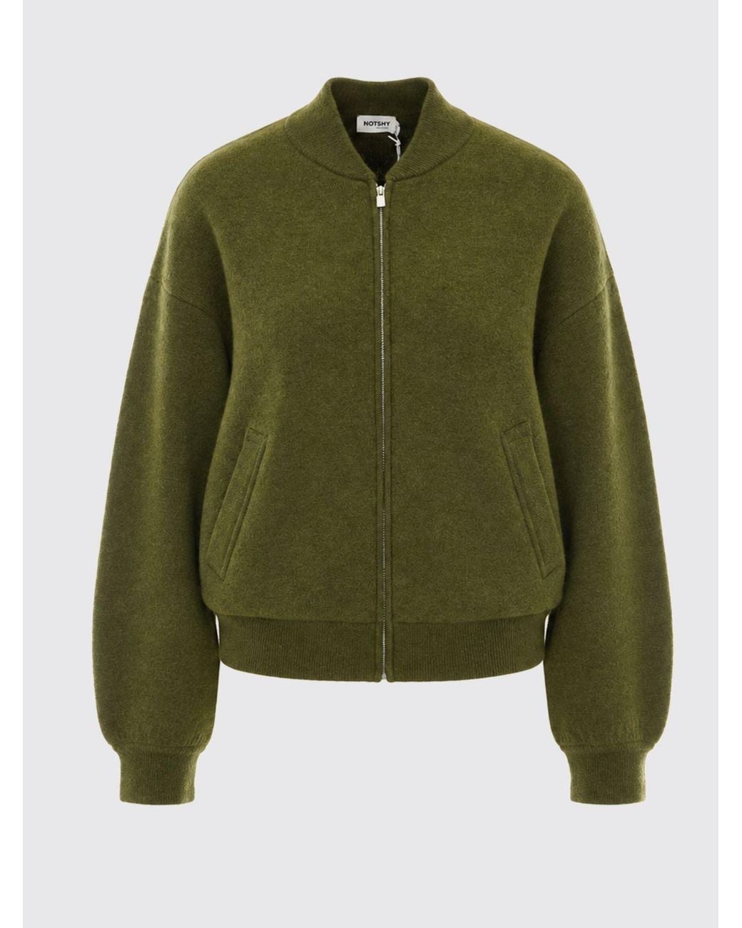 Not Shy Green Jacket