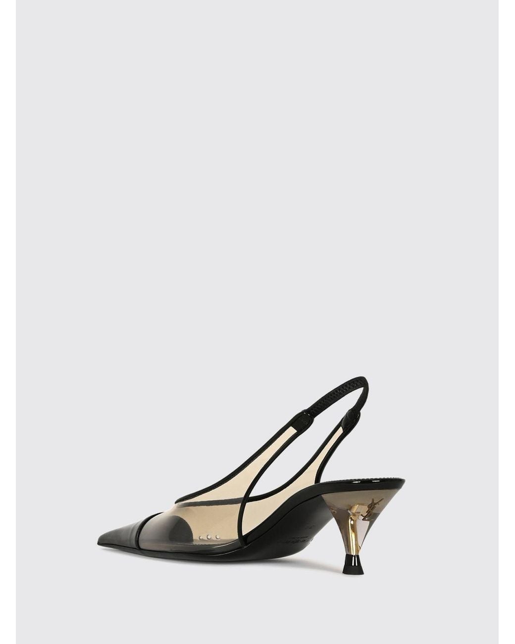 Saint Laurent White Pump