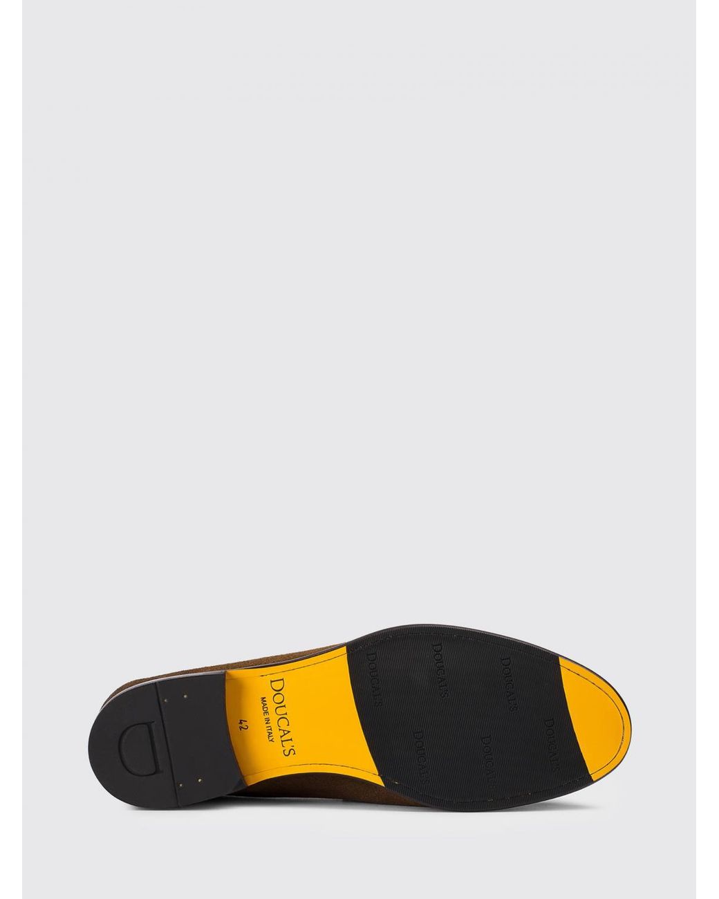 Doucal's Brown Suede Loafers for men