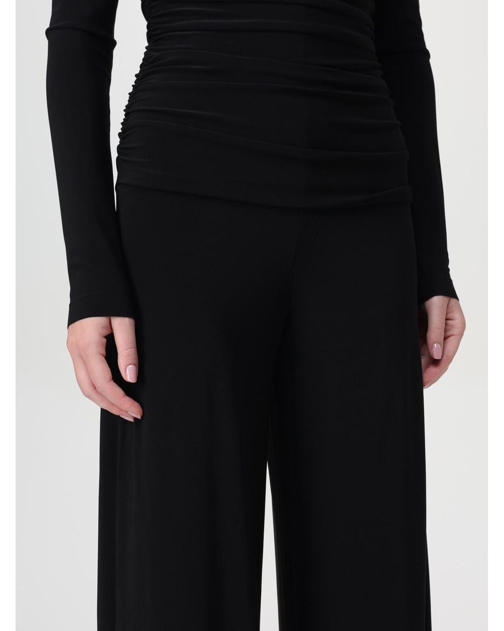 Norma Kamali Black Jumpsuits